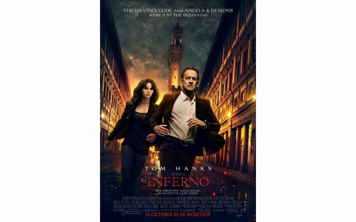 [图]《INFERNO》TRAILERS 《地狱》预告片集 2016