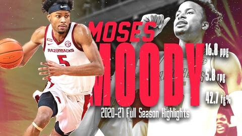 Moses Moody  2020-21 Highlights 