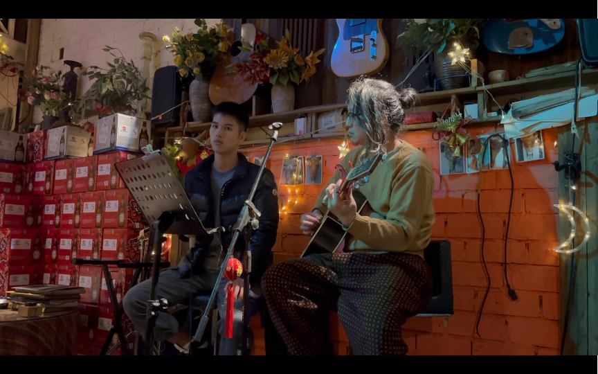 狼森森 翻唱 我要你 清吧翻唱现场 我要你陪在我