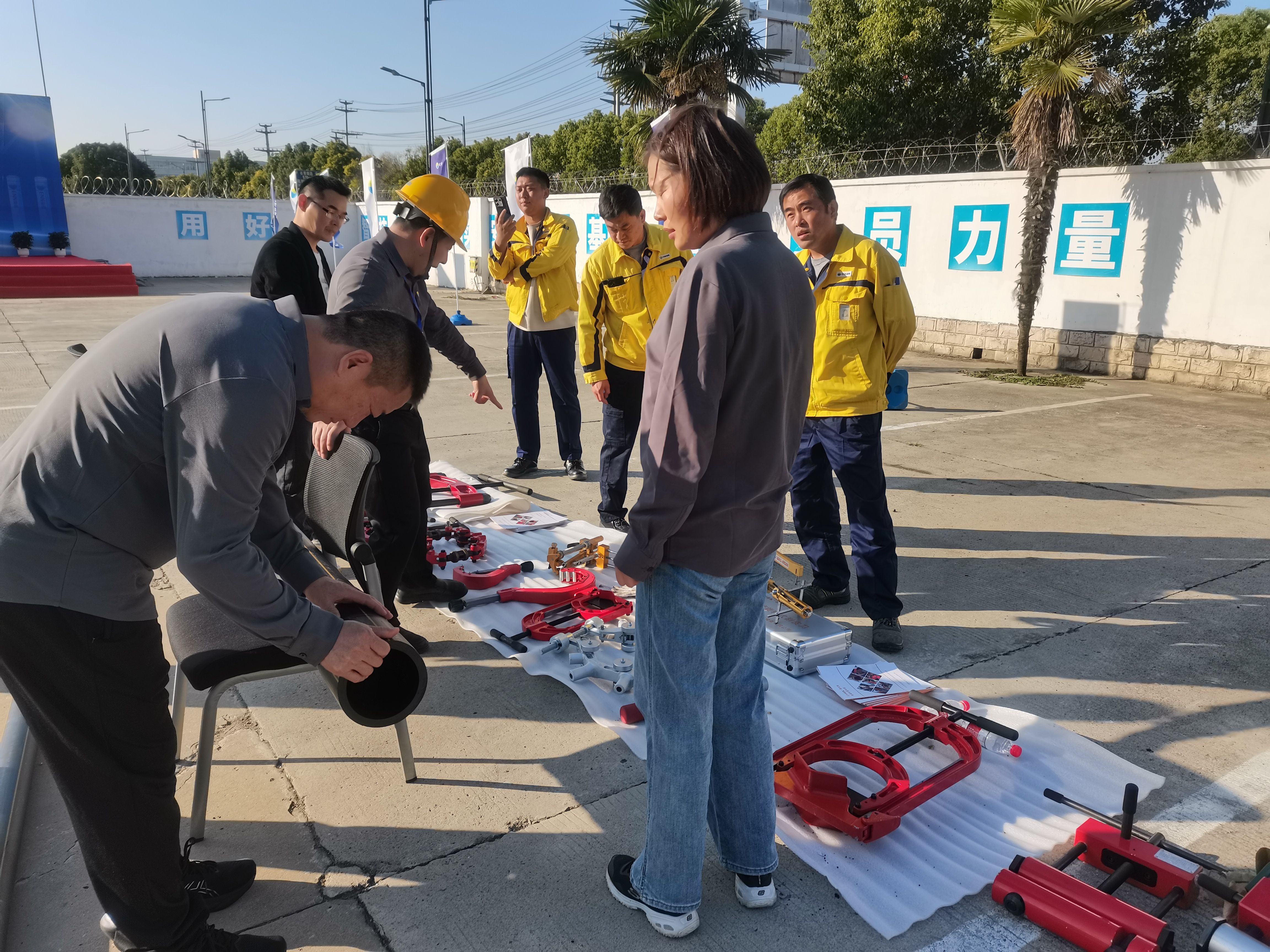 易沃克携自主研发管道维抢修工具受邀参加安徽新奥燃气技能比武哔哩哔哩bilibili