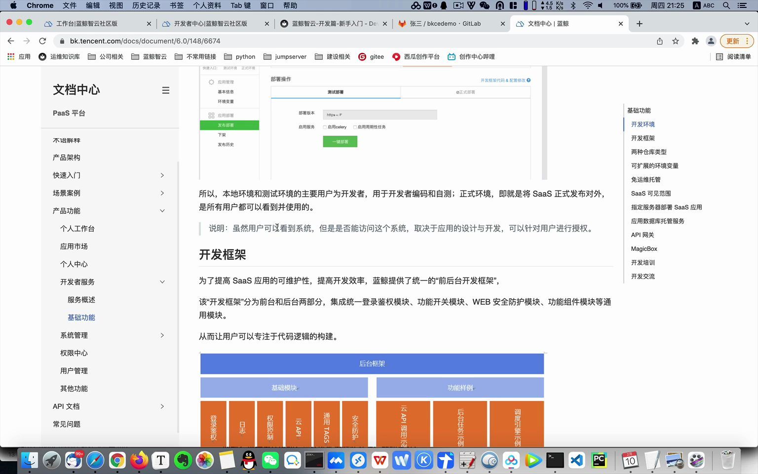 蓝鲸智云开发篇快速上线应用01开发者中心介绍哔哩哔哩bilibili