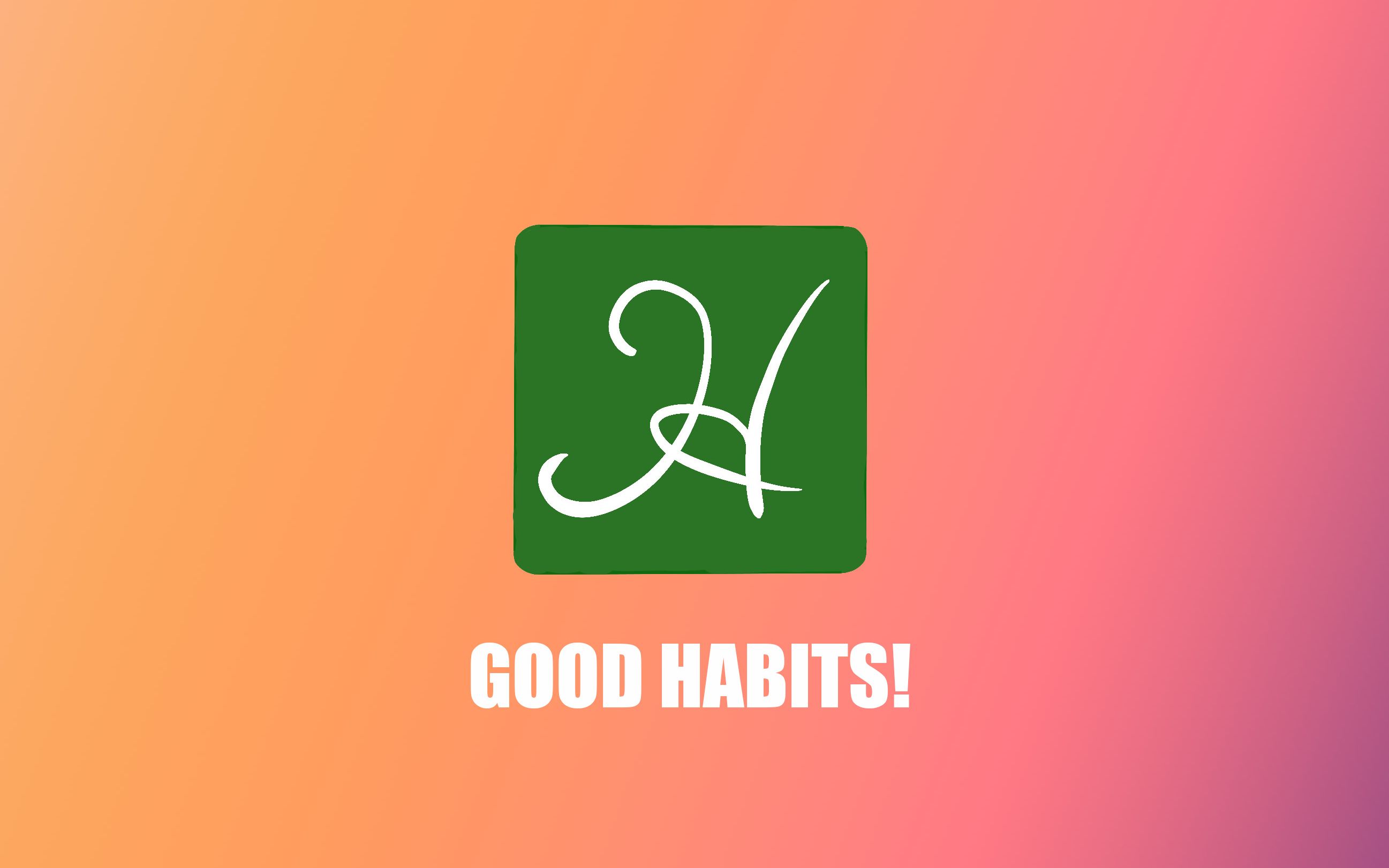 [作业]软件广告风格模仿尝试(good habits!