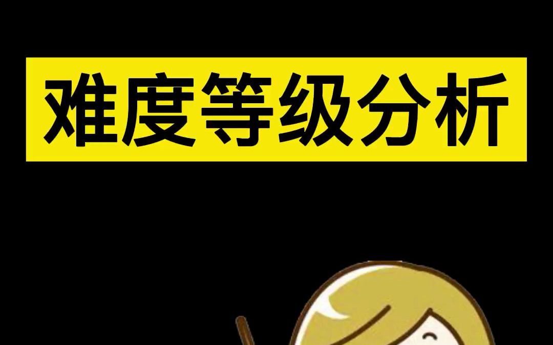 23考研难度等级分析,你是哪个?