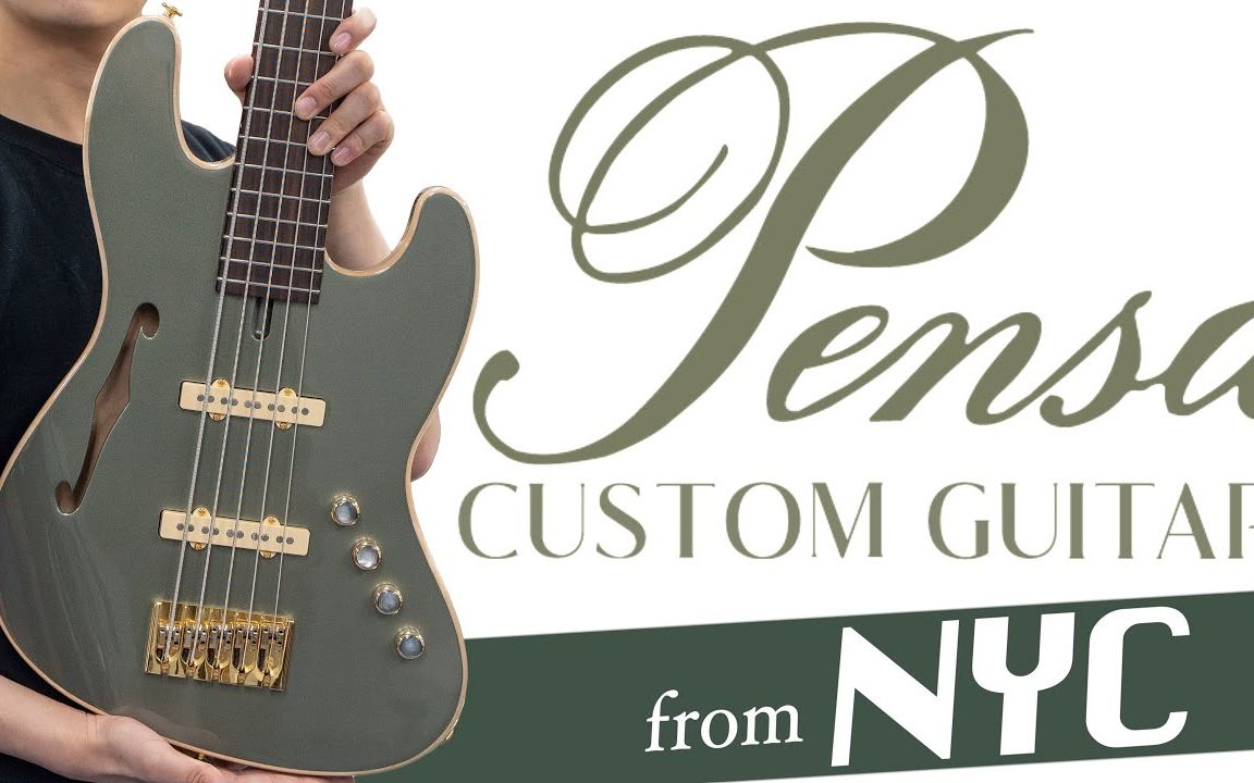 来自纽约的传说级吉他品牌【Pensa Custom Guitars】哔哩哔哩bilibili