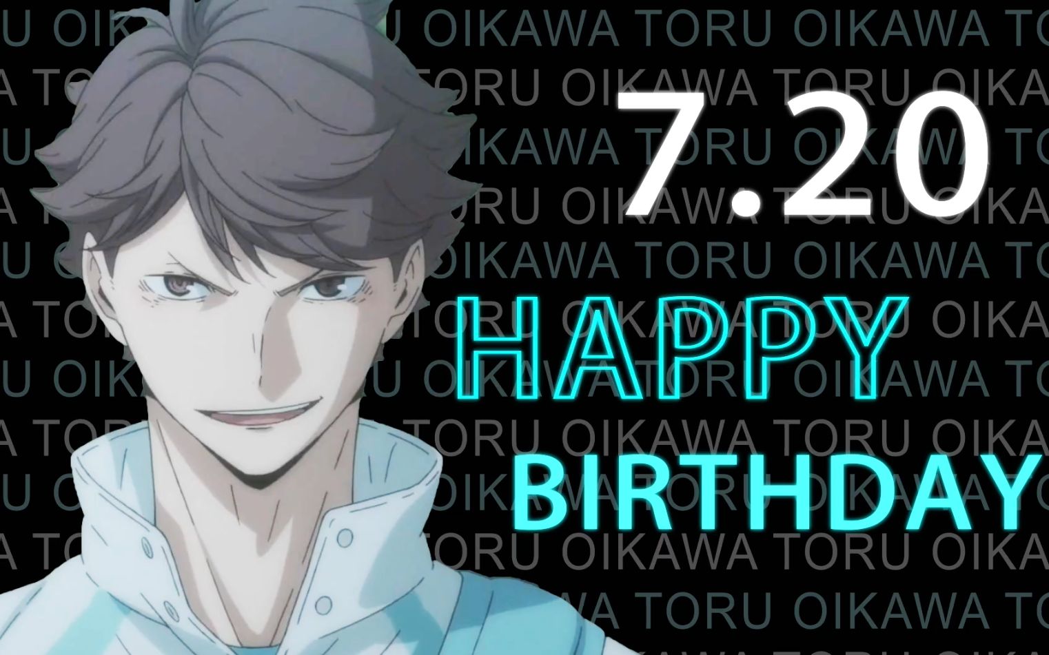 [图]「油管风MAD/排球少年」离你爱上及川彻只剩0.13秒 及川彻2020生誕祭