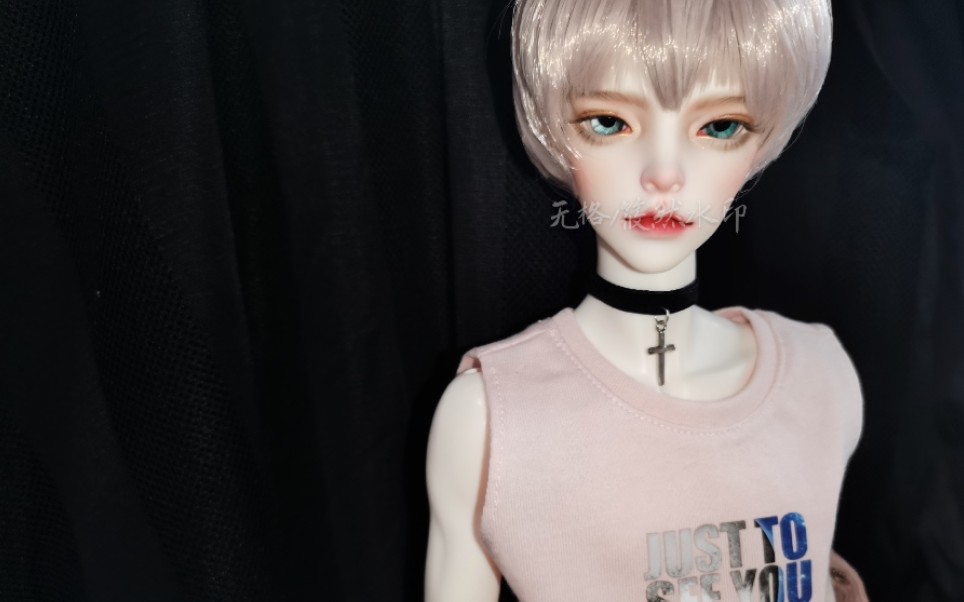 bjd 灰鹭妆面开箱 私养