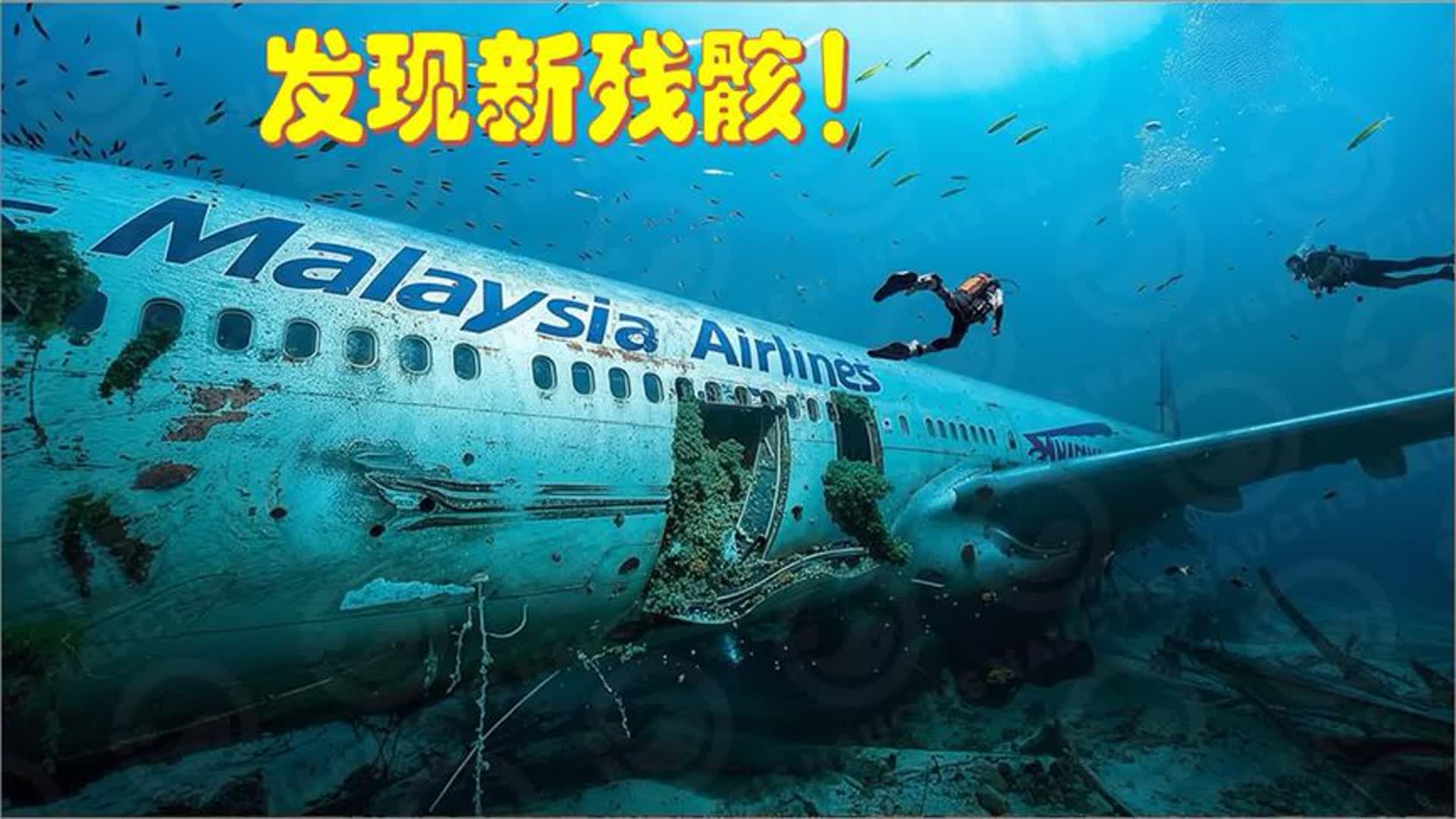 [图]马航MH370 失踪十周年！发现的新残骸证据指向了它的葬身之地