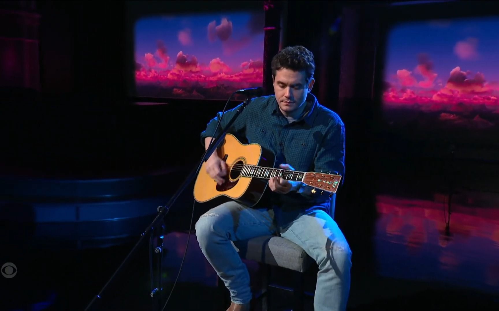 john mayer《waitin on the day》(live on the late show)[1080p]