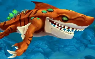 饥饿鲨世界鲨鱼介绍(25)原子鲨