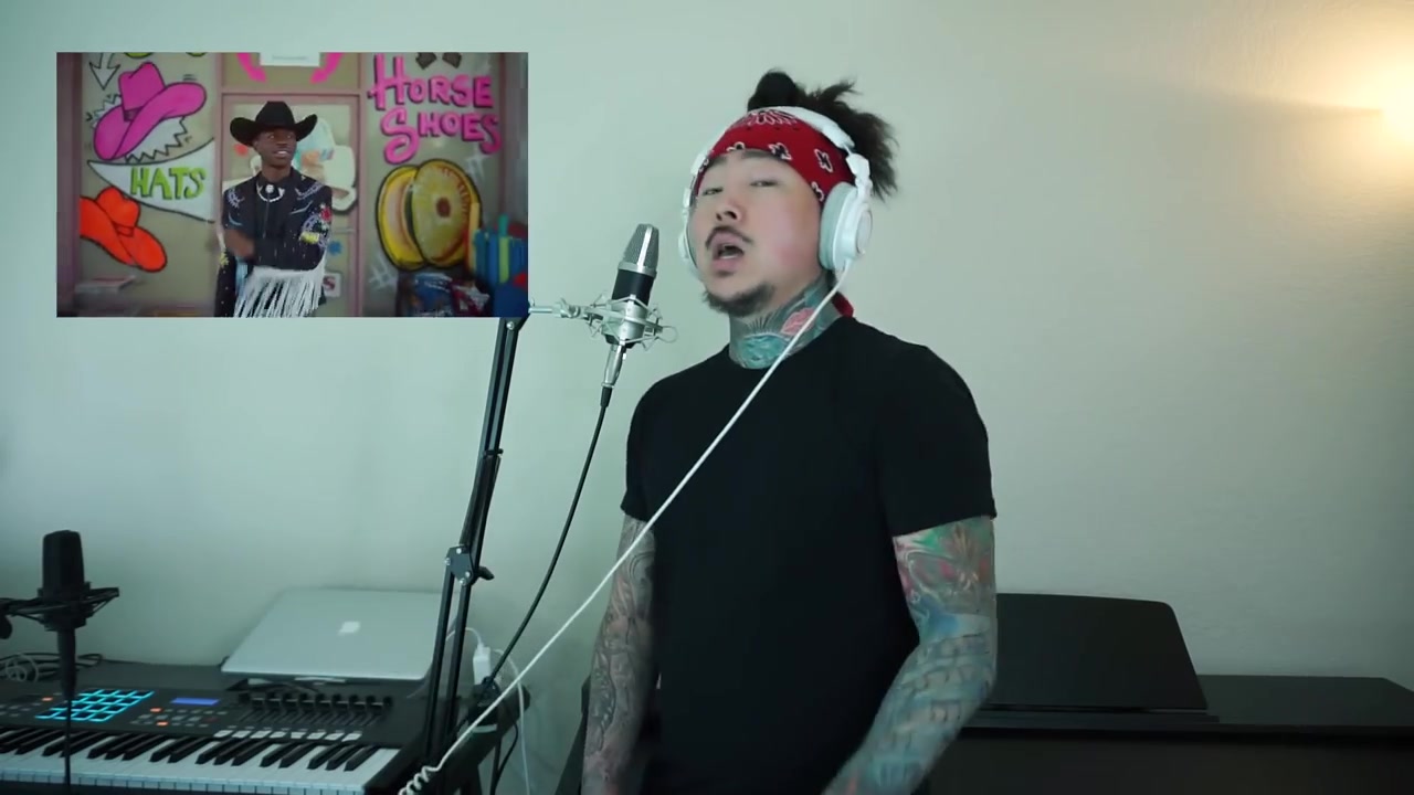 【韩国花臂大叔】lil nas x - old town road (ft.