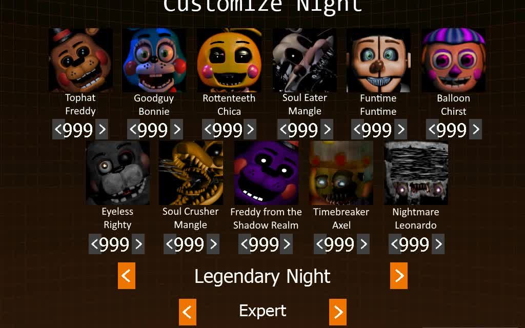 [图]【FNAF:UE3】全999？只是纸老虎罢了 全999通关 fnaf同人