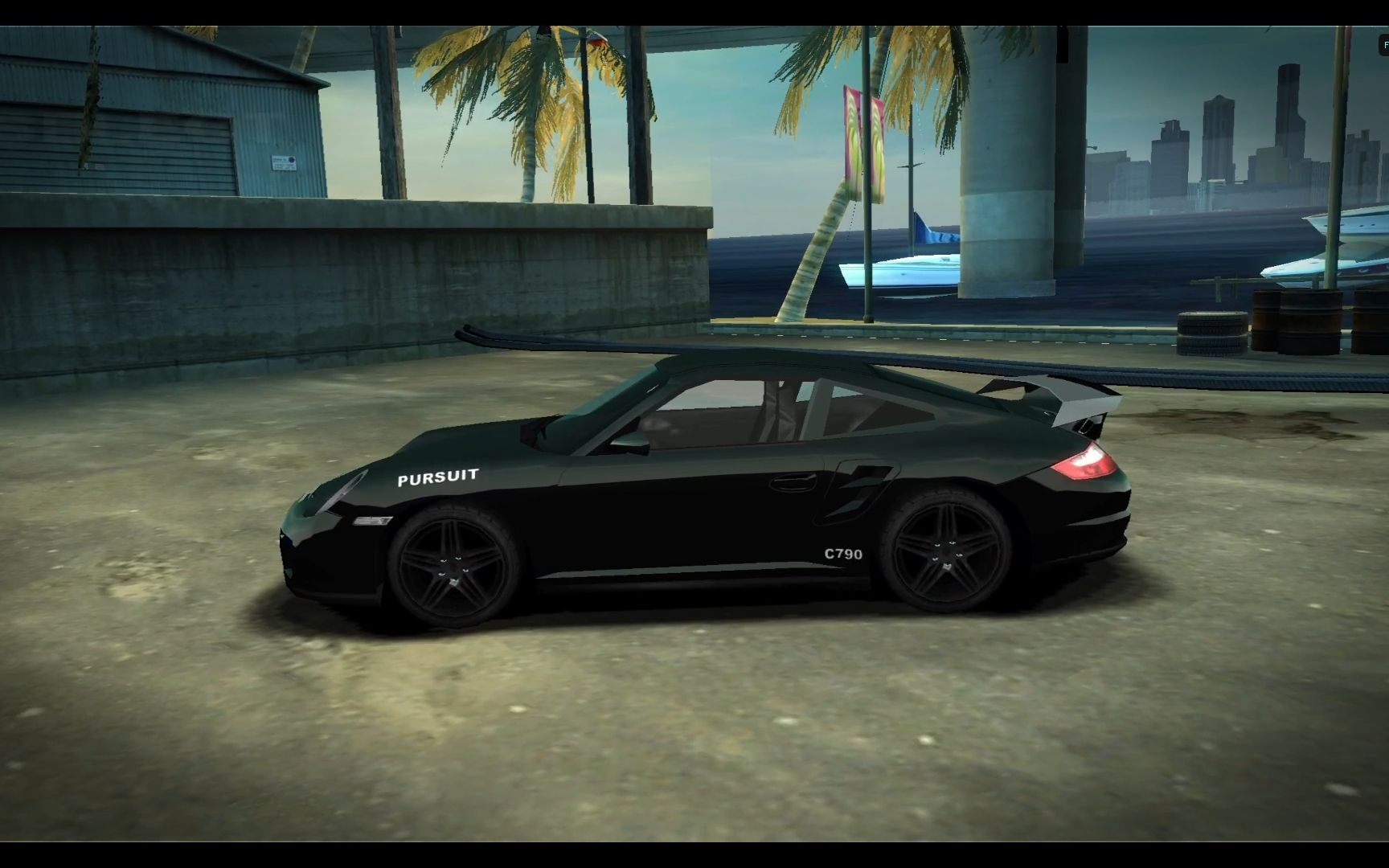 wii版极品飞车12警方抓捕模式演示