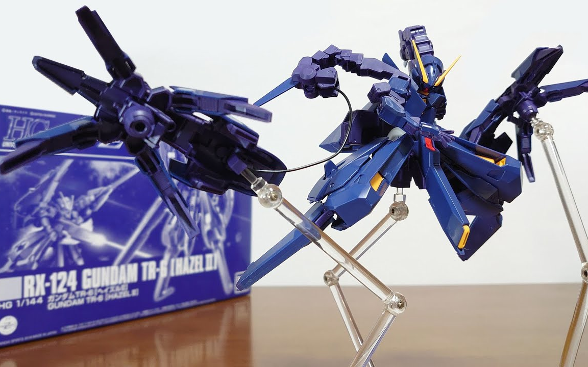 hg rx-124 高达tr-6 海兹尔Ⅱ 日本油管up评测【笠松のガンプラ99ホ