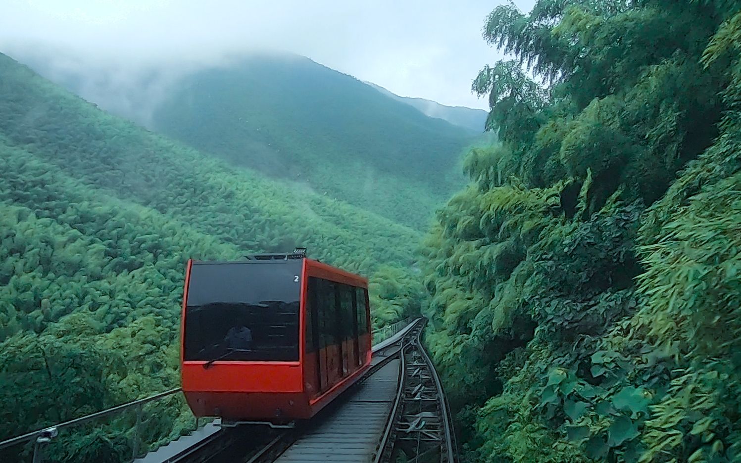 补八月视频南山竹海小火车治愈一下忙碌中的自己