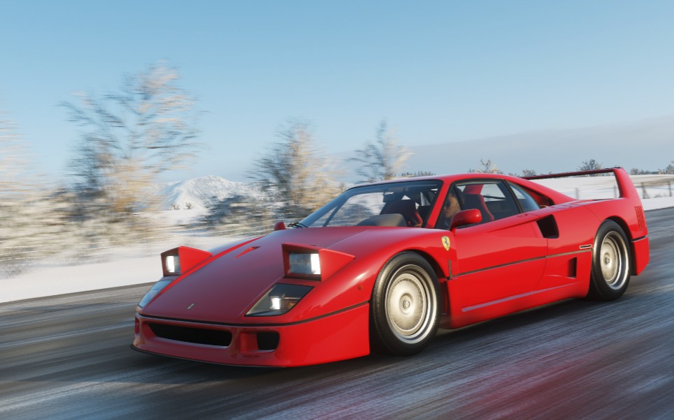 驾驶后驱法拉利f40在线上比赛中狂追对手(isad授权搬运)