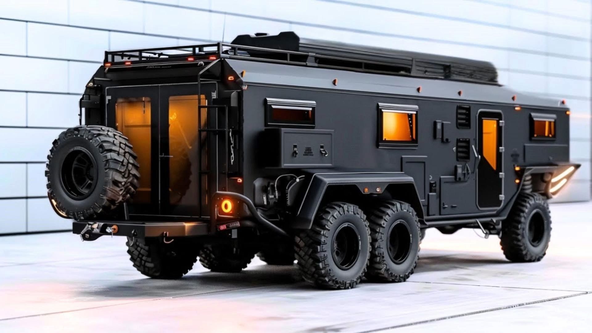 盘点那些非常炫酷的移动房车