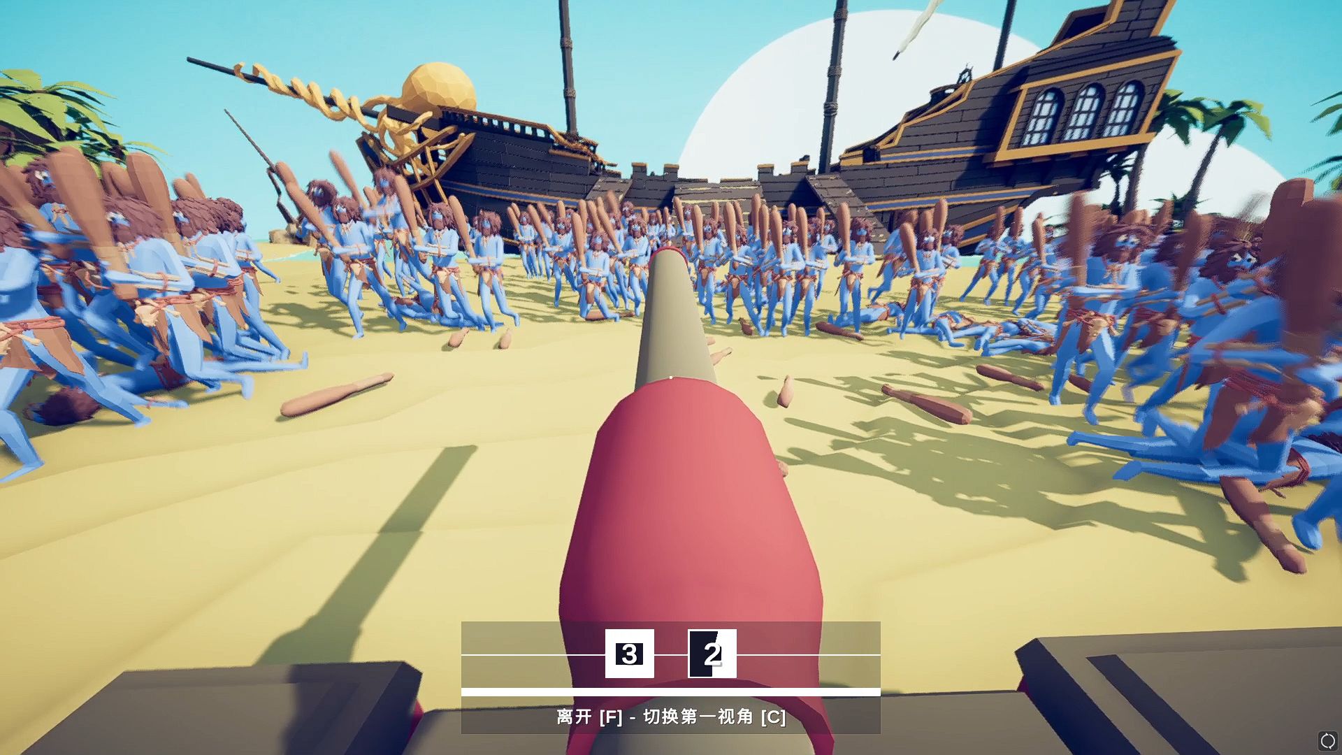 全面战争模拟器 坦克vs挥棒兵