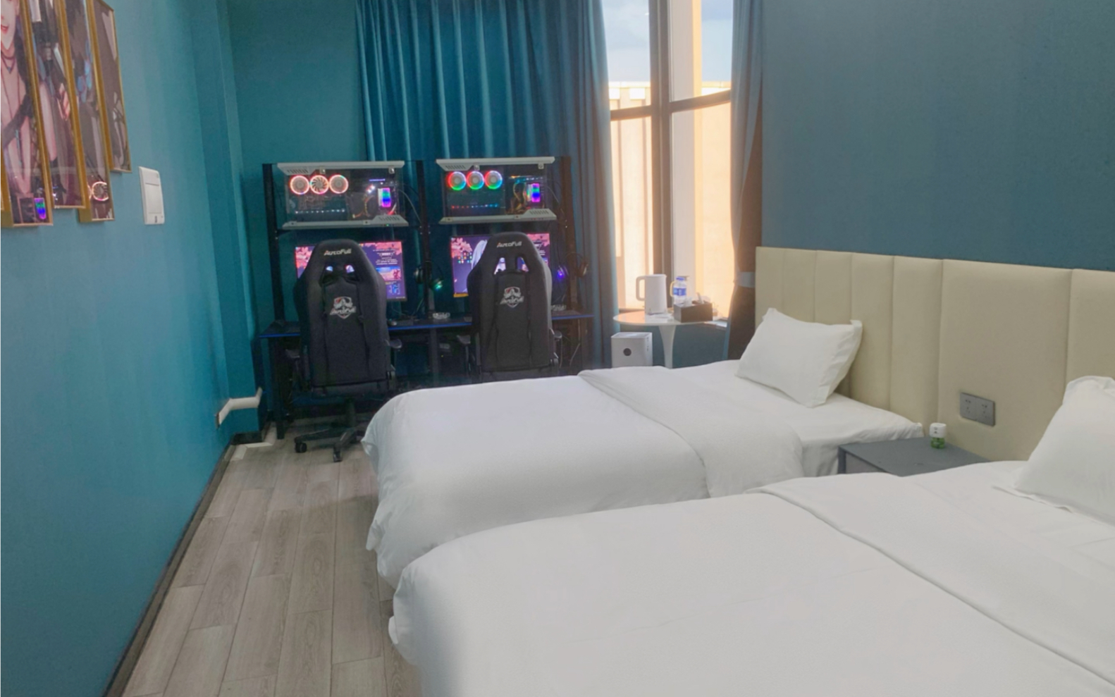 成都三圣乡这边居然有一家宝藏电竞酒店 独角兽电竞酒店