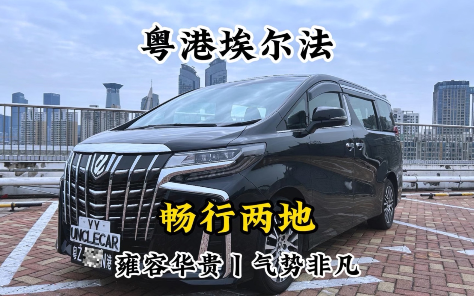 粤港两地车牌-埃尔法