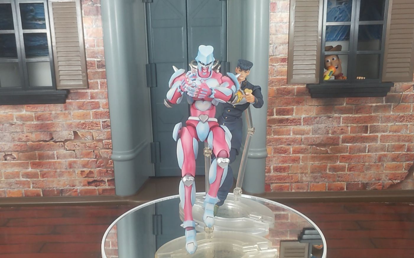 jojojojo的奇妙冒险第九期手办分享视频超像可动系列疯狂钻石