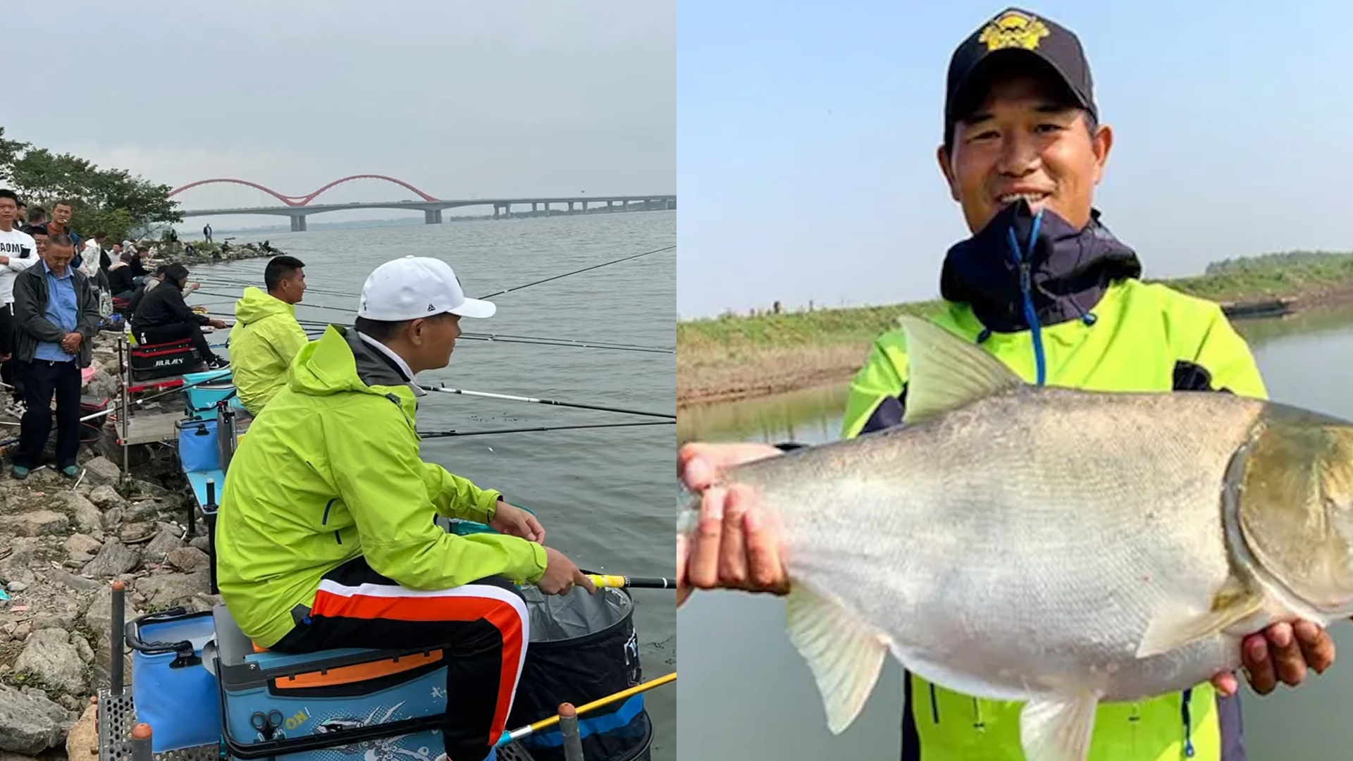 "中国钓王"邓刚钓鱼引围观,人山人海意外空手而归,尴尬收场