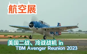 Download Video: 【航空展】多种二战、冷战美国军机起飞降落 TBM/F B25 P51 P40 A1 TBM Avenger Reunion 2023