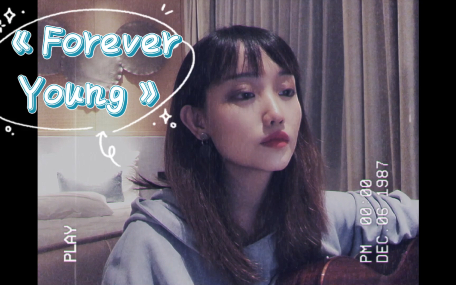 【李喜翻】《Forever Young》碎碎念雨声背景清唱版哔哩哔哩bilibili