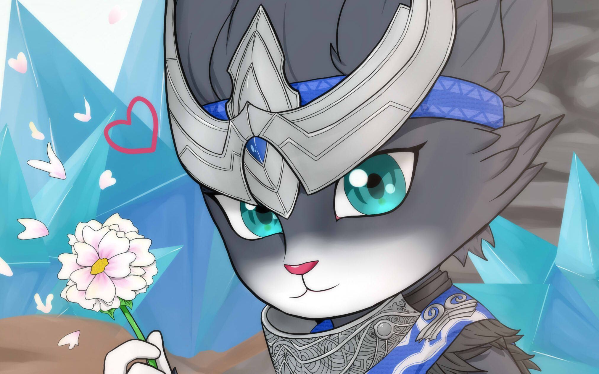 活动  【巨兵长城传同人绘画】[兔兔牵起你的手并表示想送你一朵花]冰