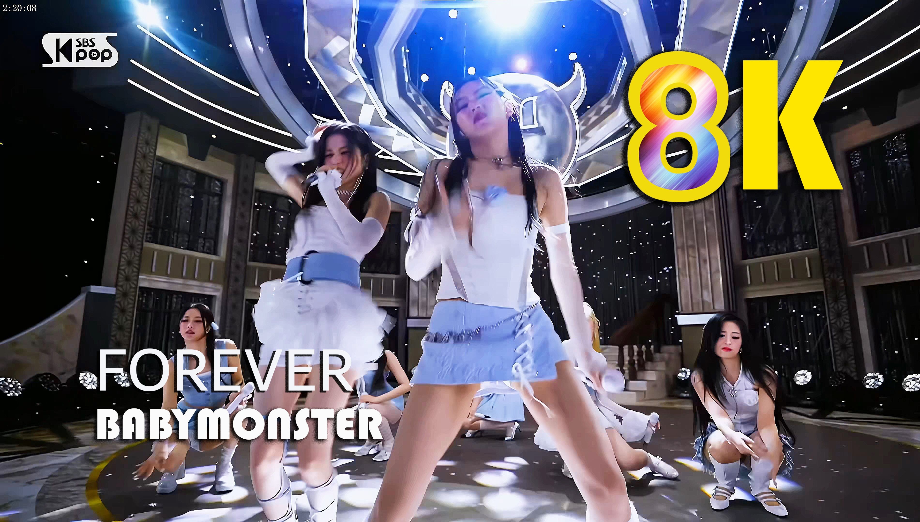 【8K】BABYMONSTER FOREVER  中韩歌词 画质修复 音质优化 240707打歌舞台哔哩哔哩bilibili