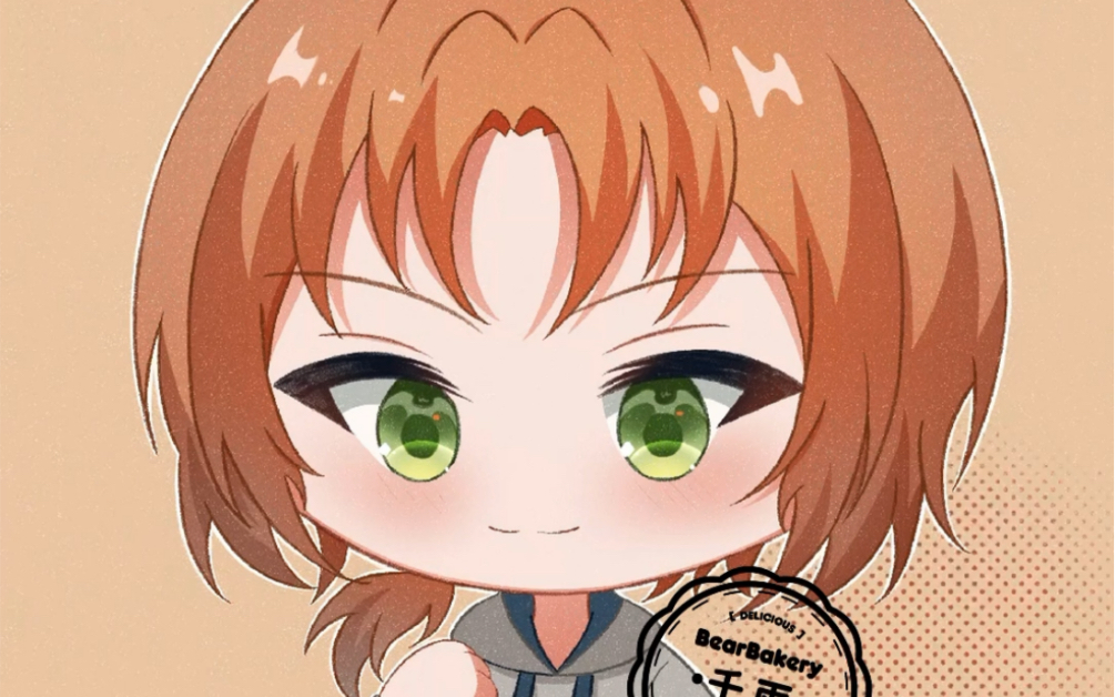 【procreate】偶像梦幻祭 月永雷欧 leo q版 绘画过程