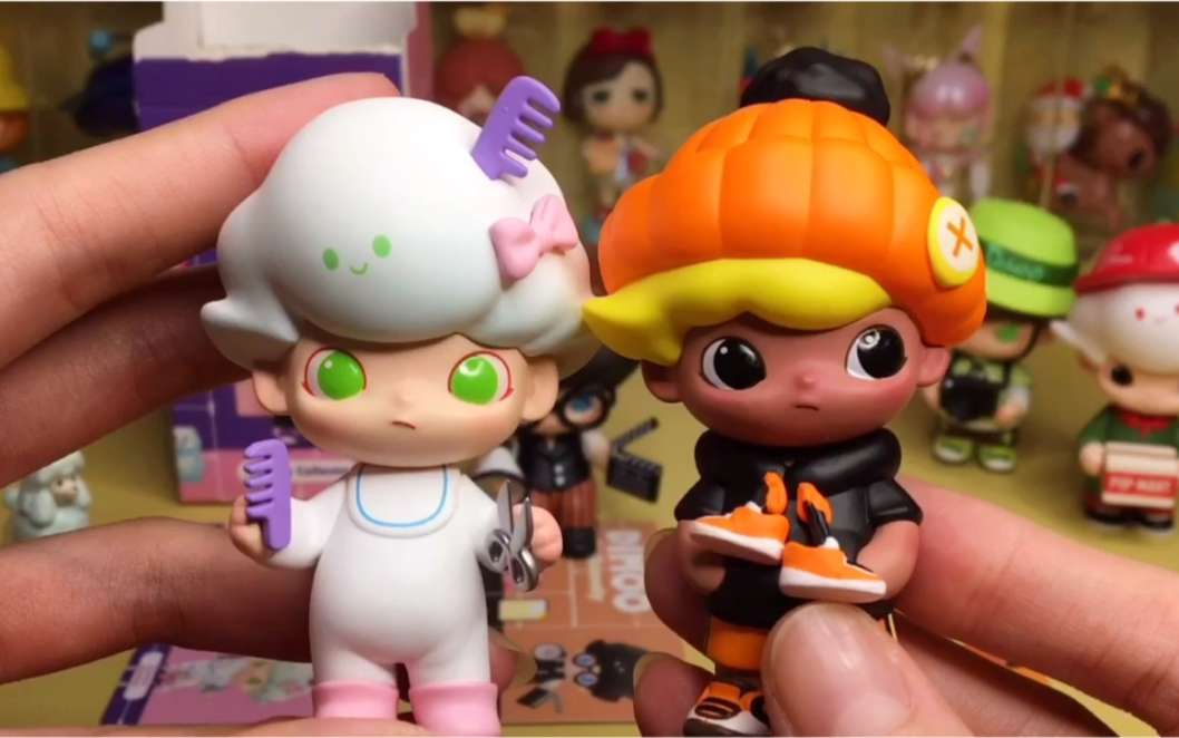 泡泡玛特dimoo社会大学盲盒,我这重复手真是要命,大家觉着自己抽有