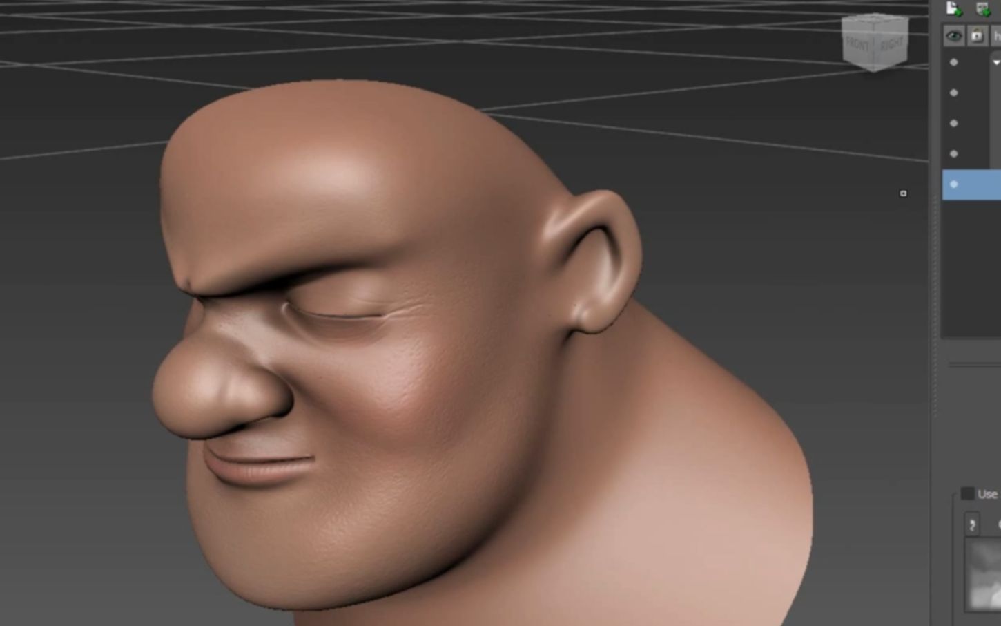 maya卡通人物建模robinhoodpart05头部贴图maya2016