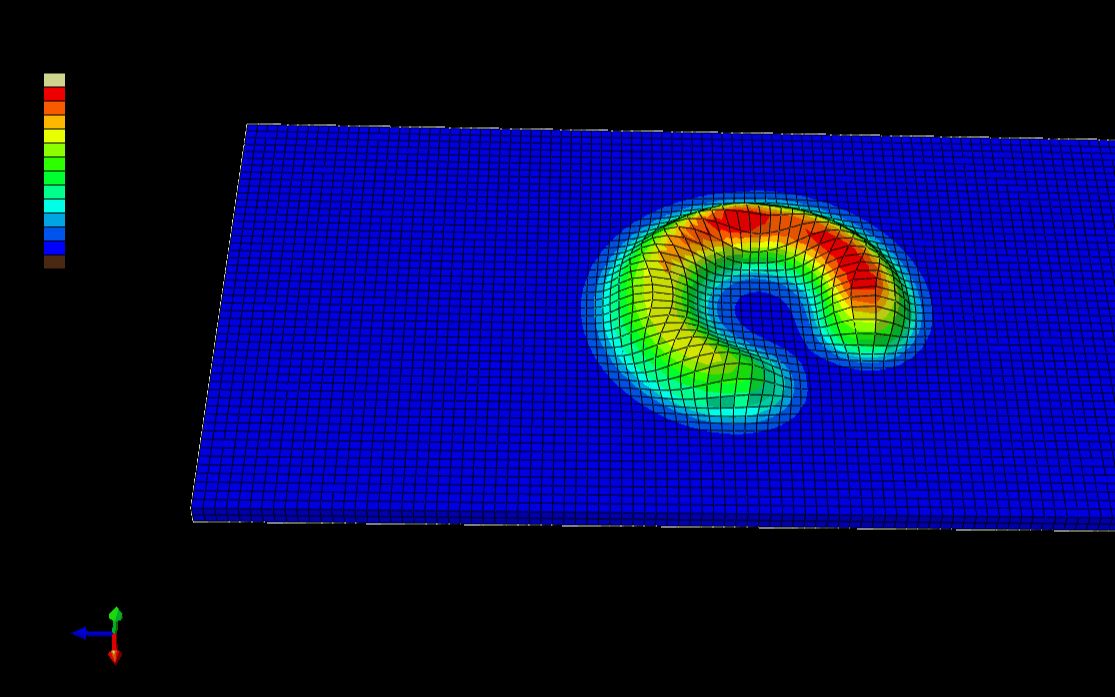 [图]ABAQUS 激光热源程序仿真实例2（热力耦合）