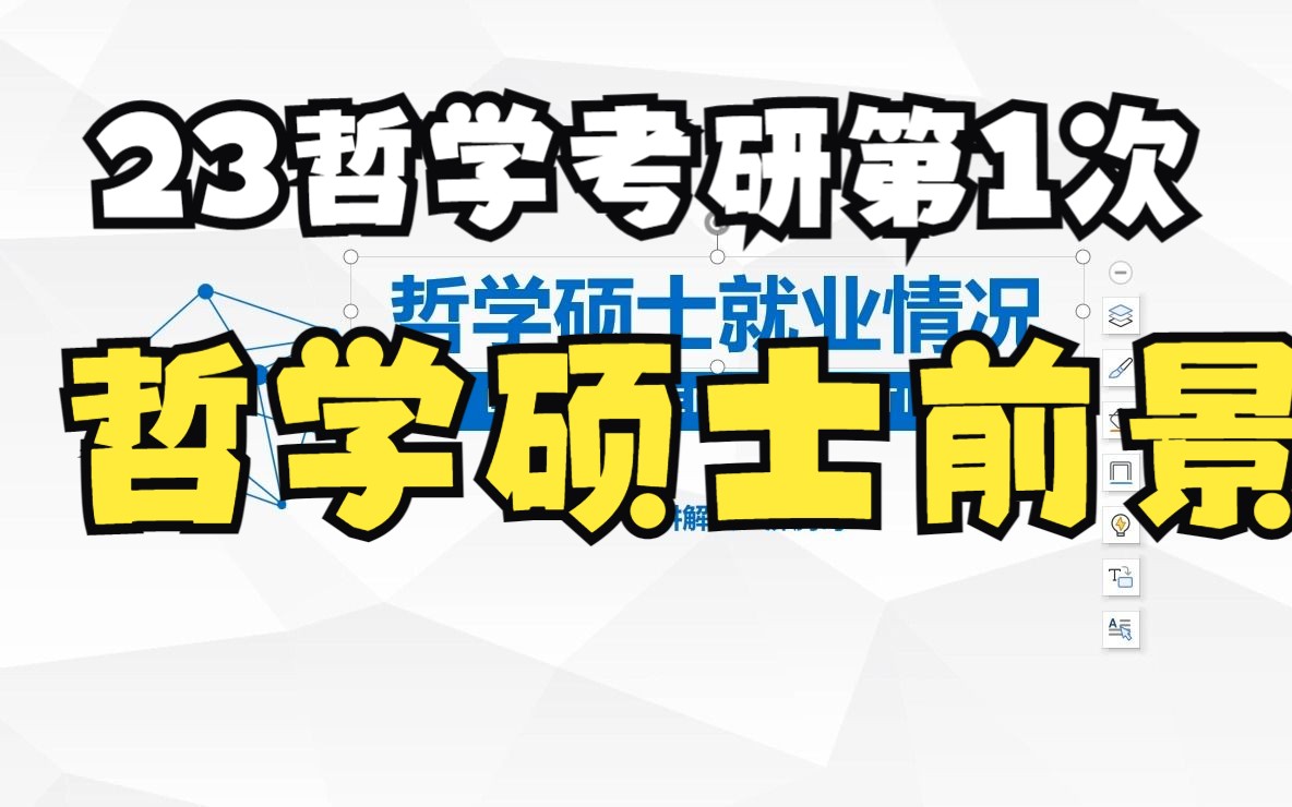 23哲学考研第1次:哲学硕士前景如何?哔哩哔哩bilibili