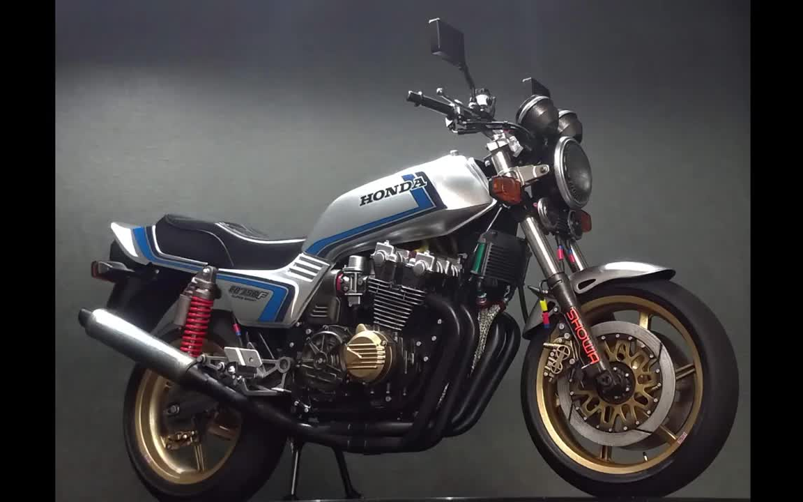 1/12 tamiya honda cb750f custom tuned 田宫 cb750f[改造]