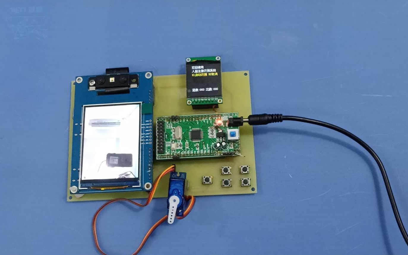 基于STM32单片机的智能家居人脸识别图像识别的智慧小区门禁出入口控制系统设计人脸识别TFT舵机KEY开发板套件2201932178TX510哔哩哔哩...