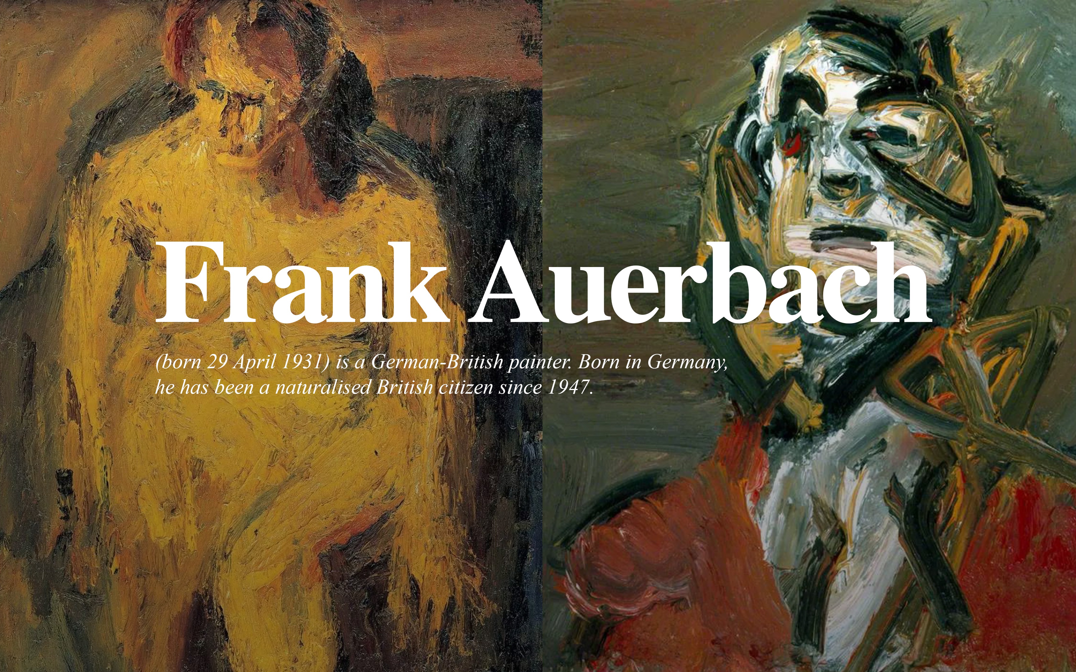 【遇见艺术】弗兰克ⷮŠ奥尔巴赫 Frank Auerbach | 痛苦与狂想哔哩哔哩bilibili