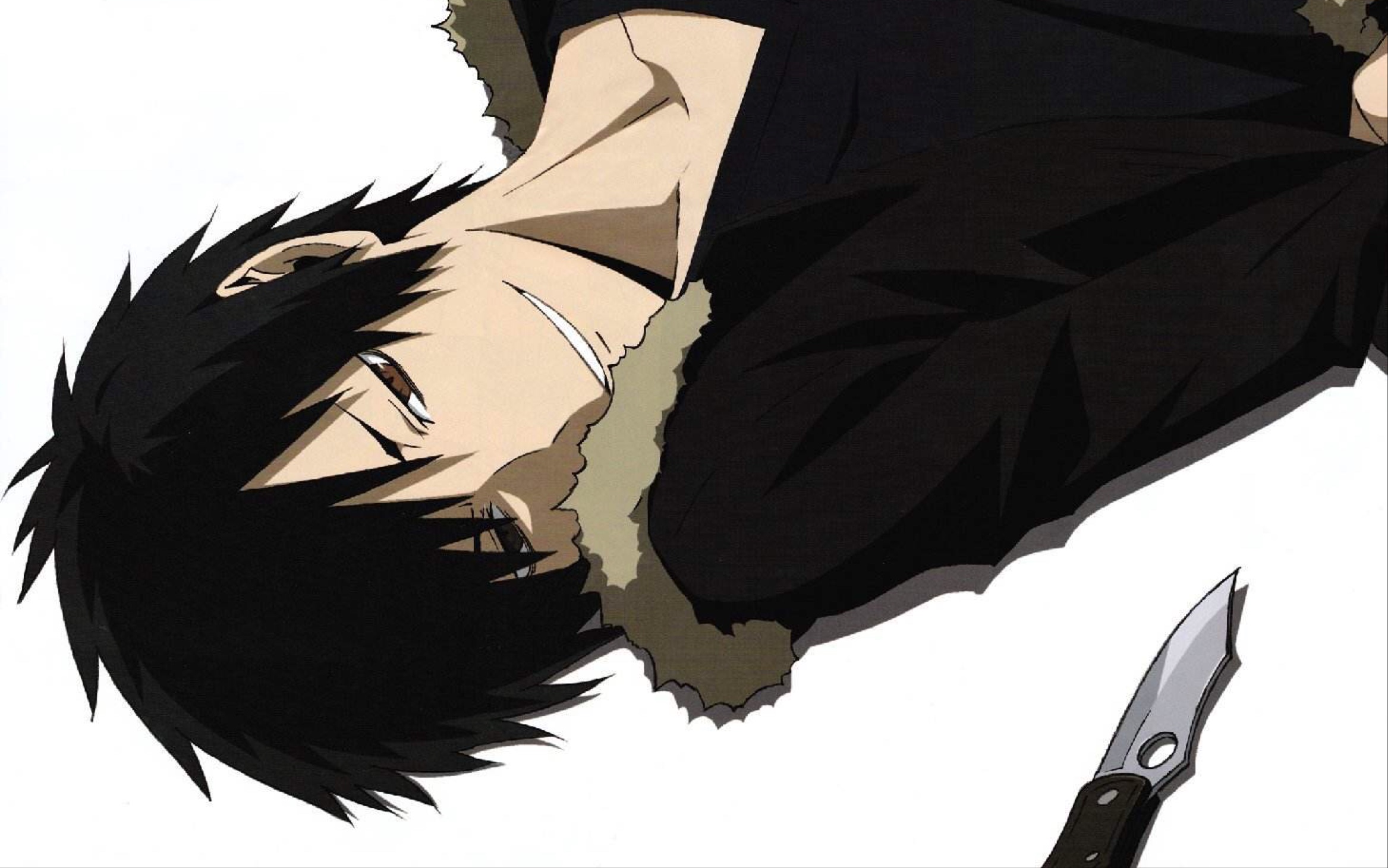 cos神还原专用折原临也的那把蜘蛛spydercoc66开箱切纸测试