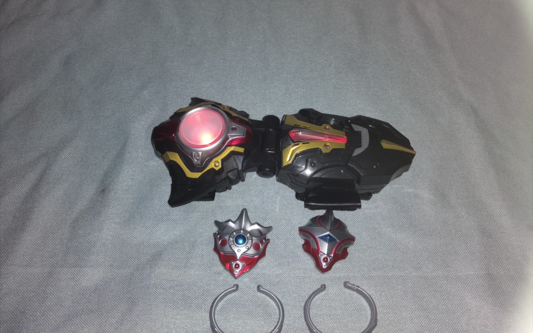 泰迦奥特曼扭蛋限定光戒 雷欧奥特曼 梦比优斯奥特曼光戒 音效展示