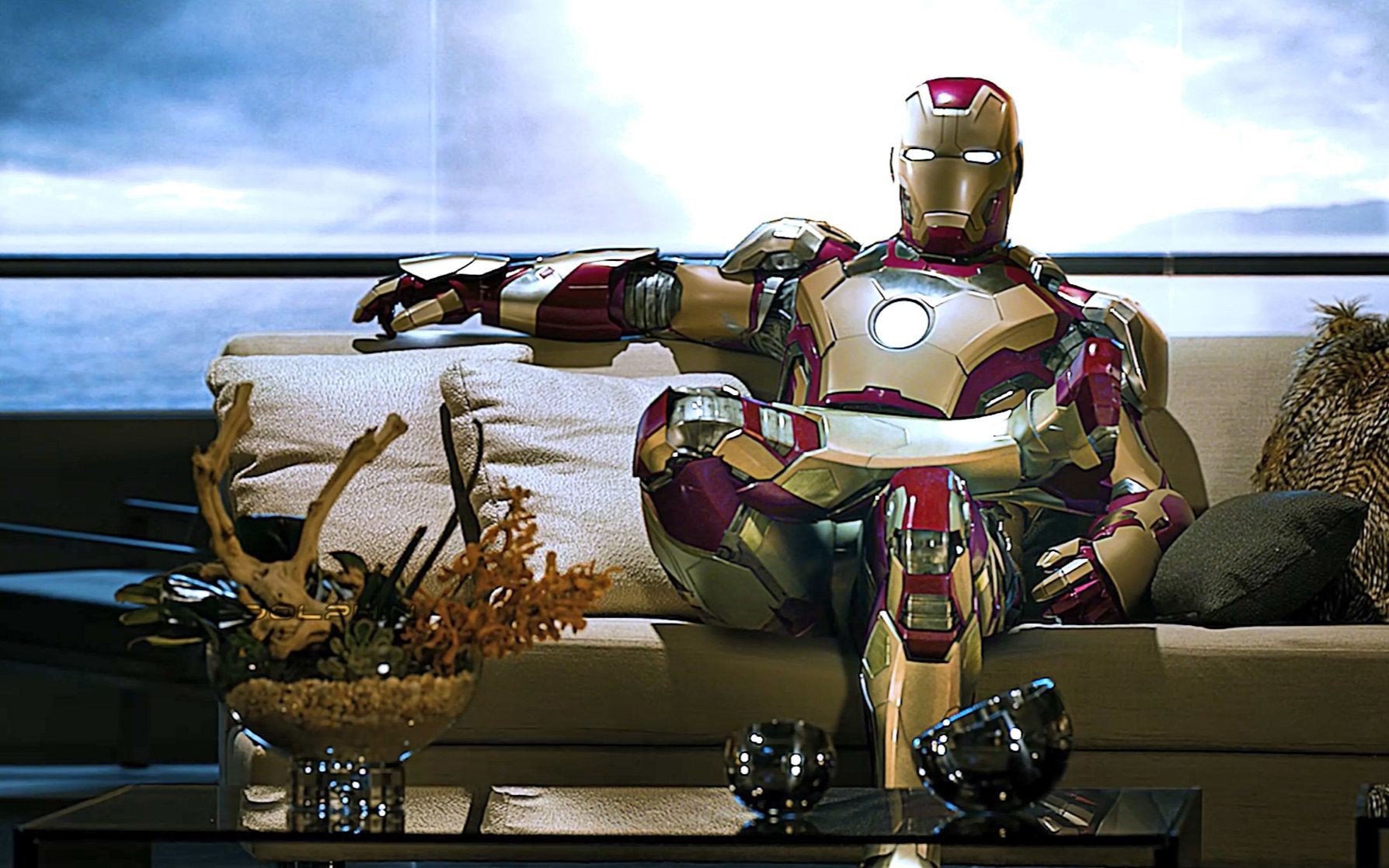 马克42战甲真的太皮太搞笑了,反托尼战甲名不虚传!