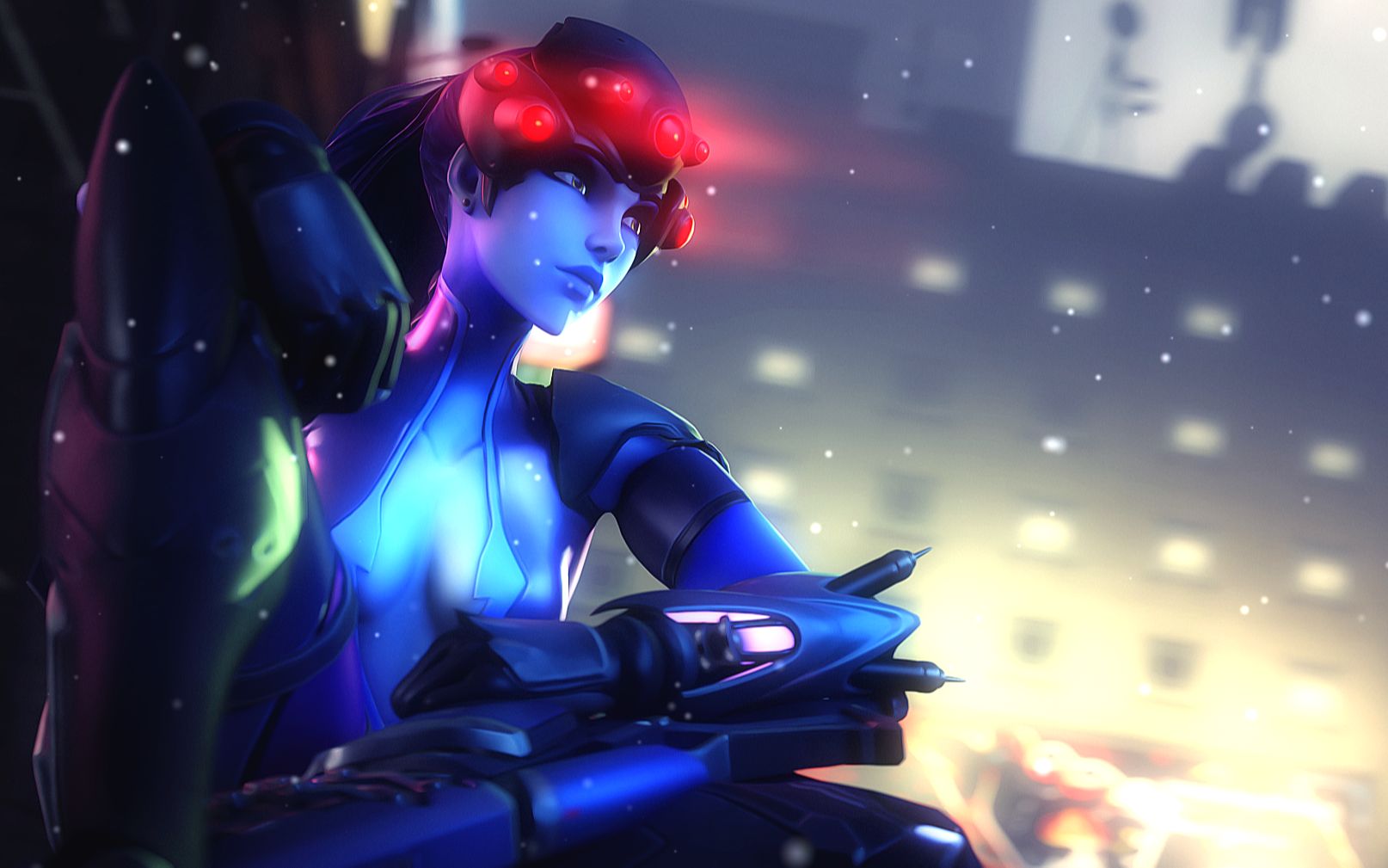 【ow归来】失重模式练黑百合针不戳