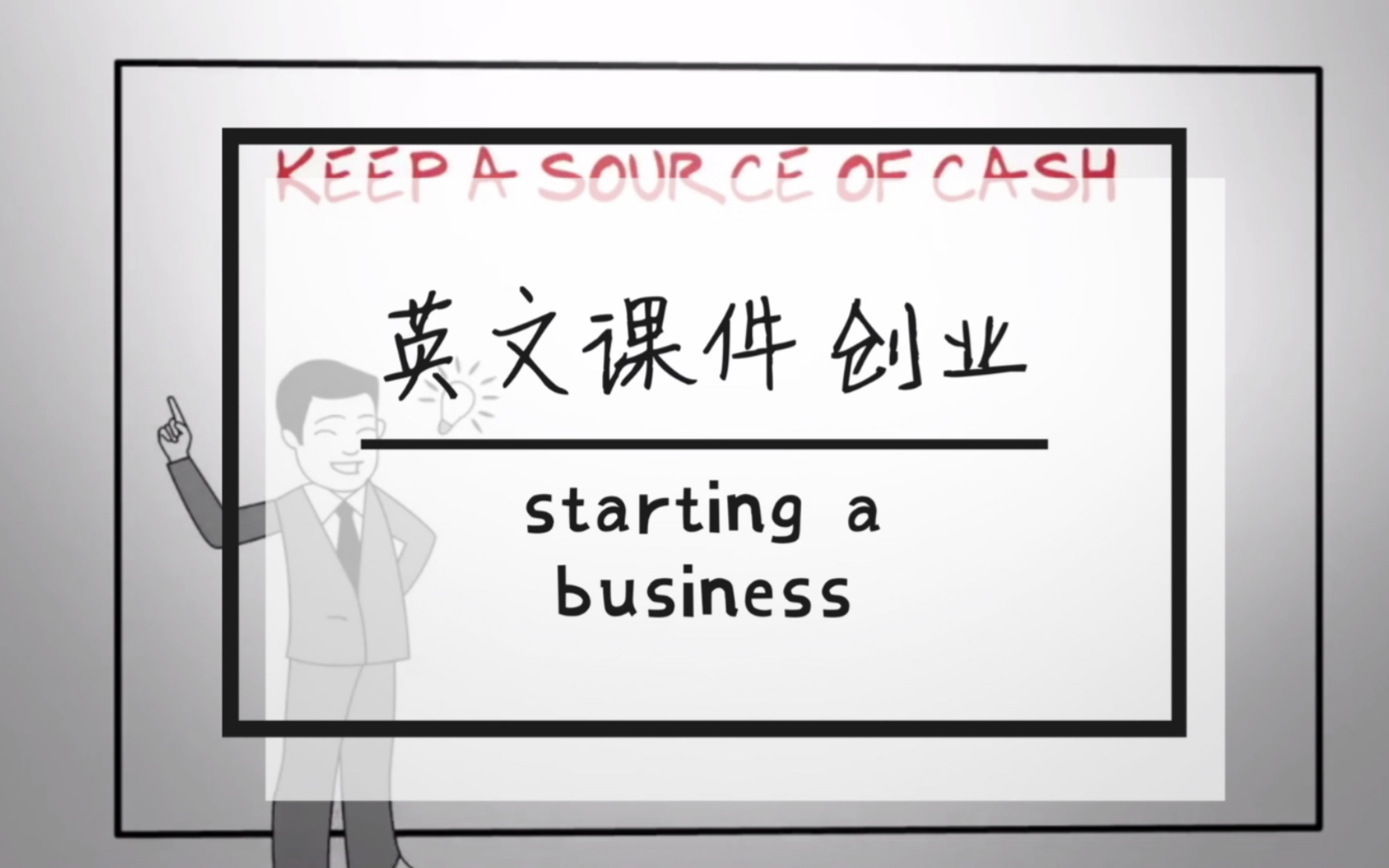 【商务英文课件】创业 session 1  How to start a business哔哩哔哩bilibili