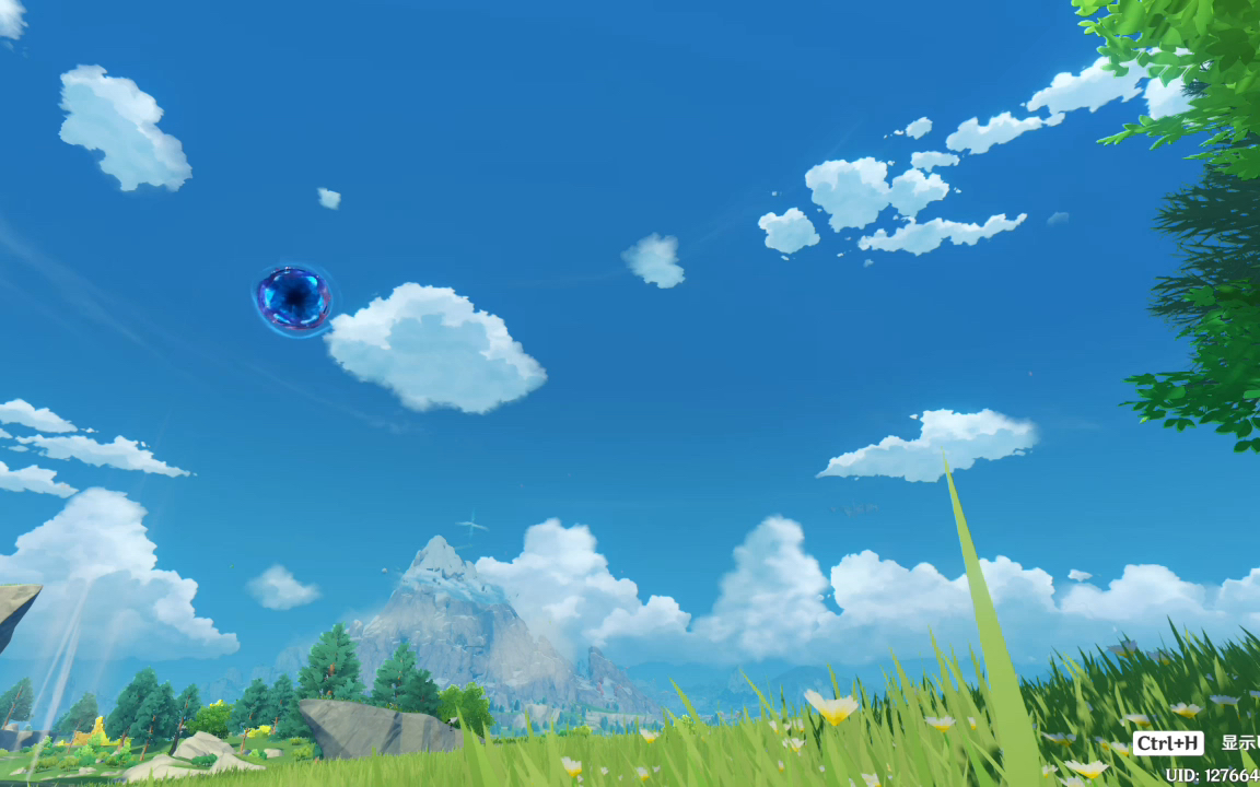 《原神》誓言岬半小时风景录制(八倍速)