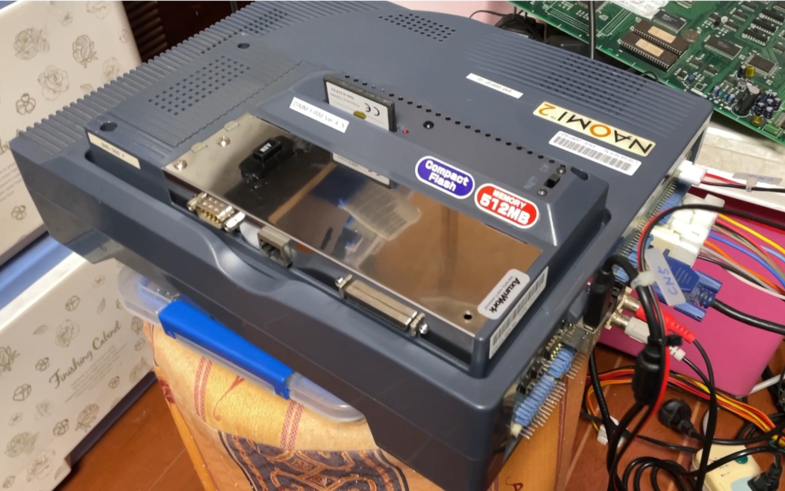 街机基板世嘉seganaomi改家用成品演示