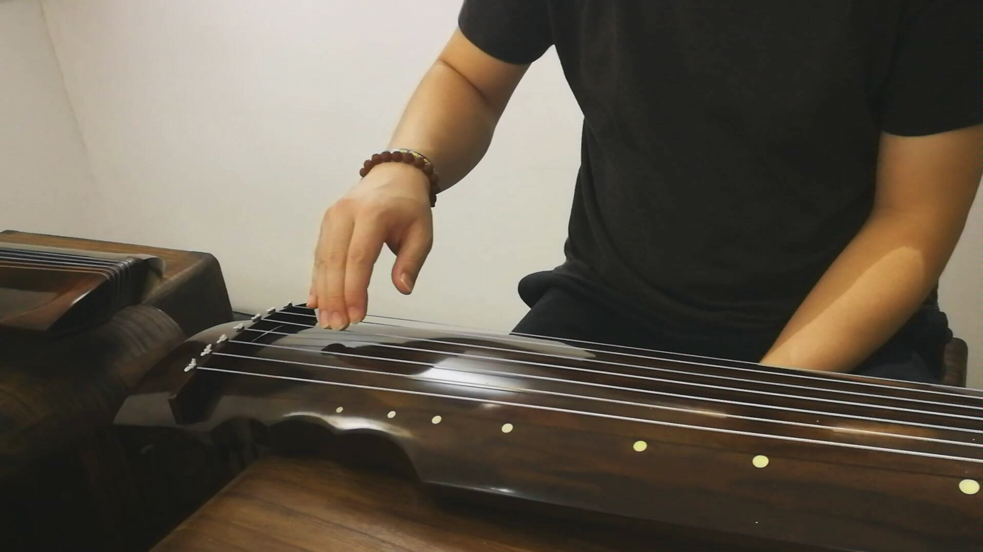 古琴《康定情歌》指法联系