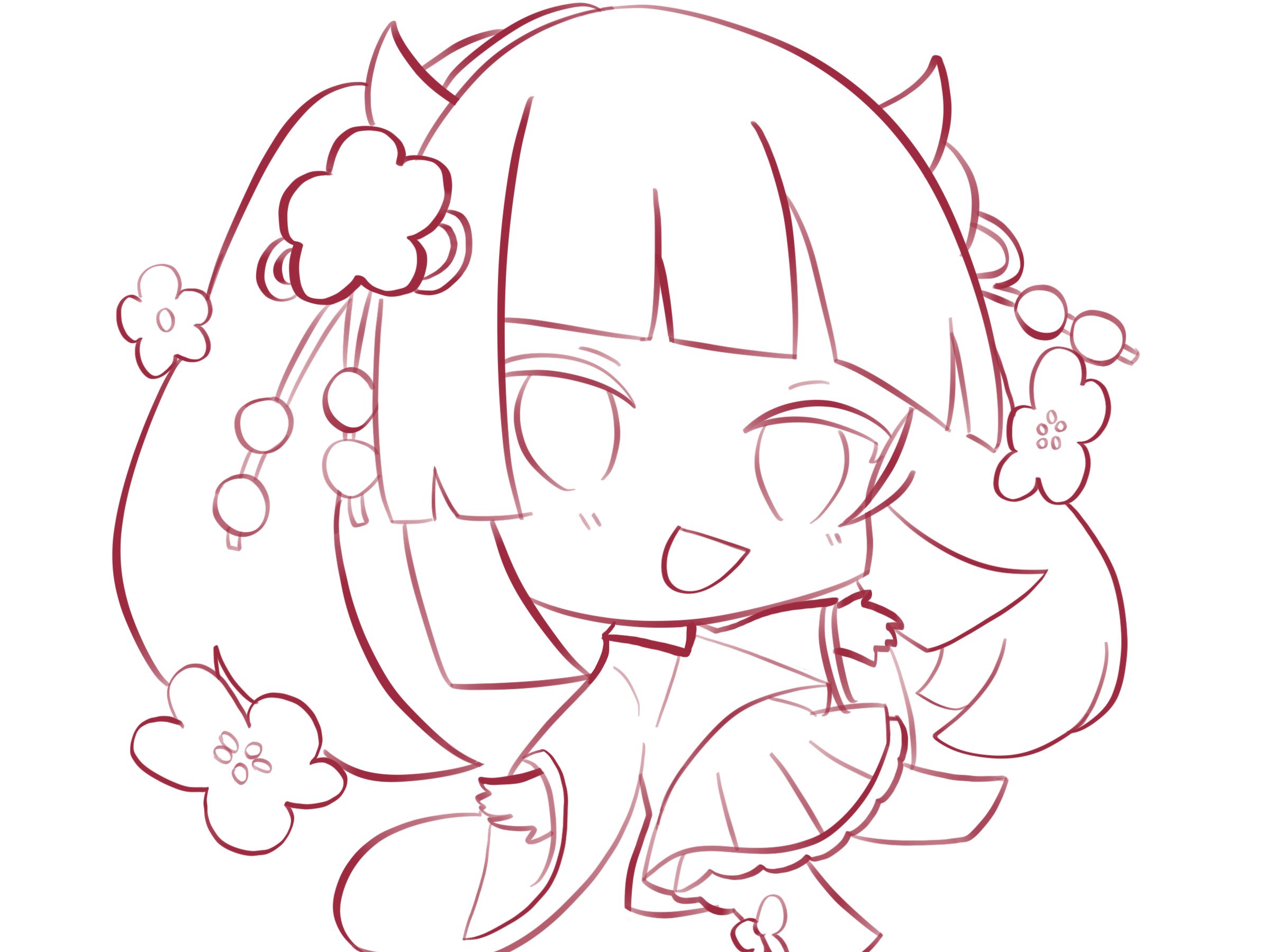 【手绘/day3】是可爱的小女孩