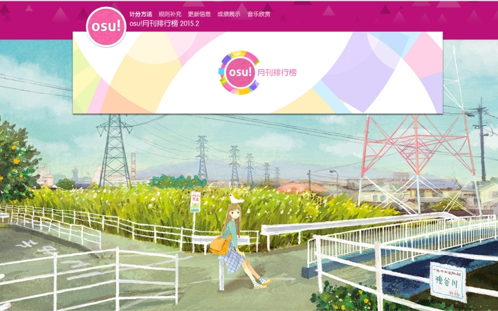 osu!月刊排行榜2015年第2期哔哩哔哩bilibili