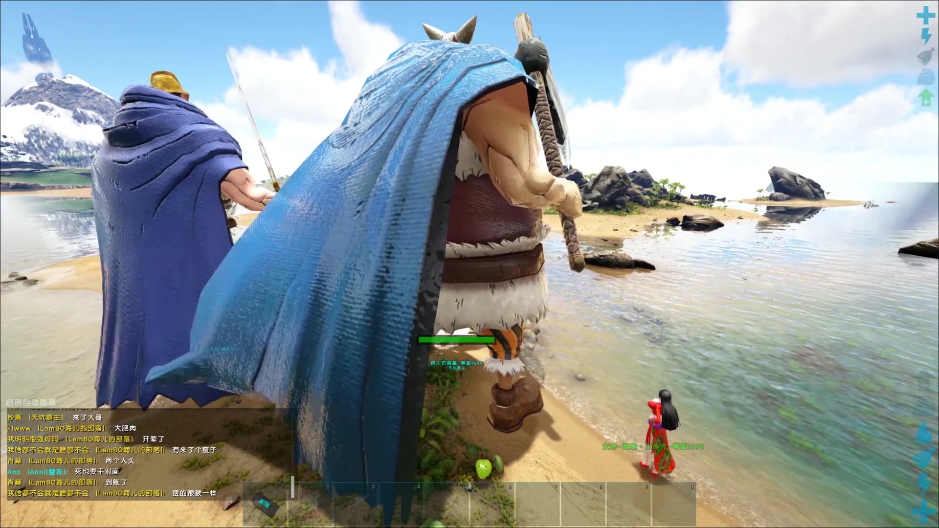 虎牙贱圣:《方舟生存进化》海贼王—— 一个好汉三个帮,四档路飞不