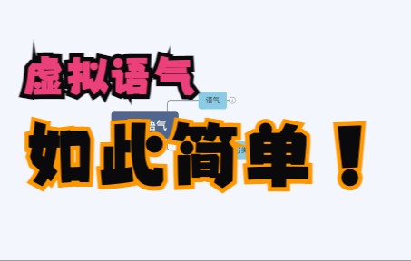 纯干货|虚拟语气会用这些就够了!哔哩哔哩bilibili