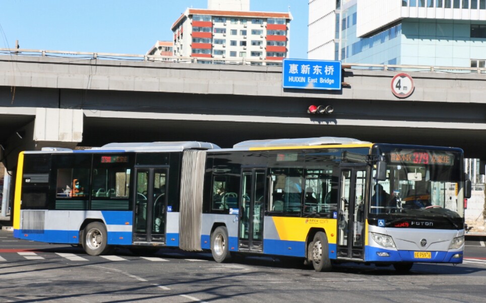 回龙观南北站站乐之一北京公交pov379路左家庄育新小区全程前方原速